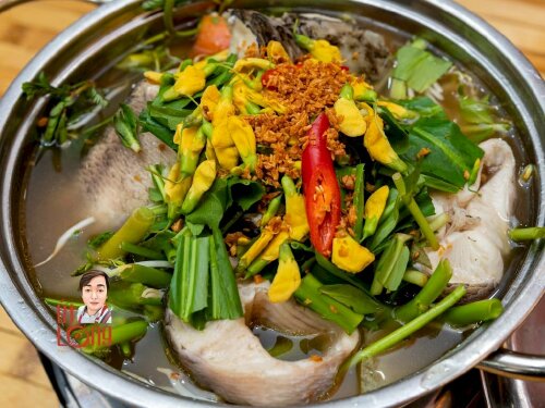 Canh chua cá lóc đồng | Lẩu 3-4 người - UL40