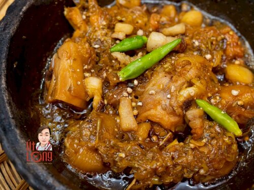 Gà kho sả | Tộ lớn 3-4 người - UL12