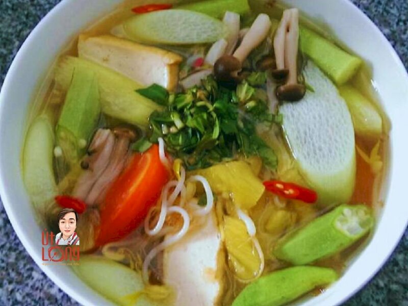 Canh chua chay đậu hủ - UL130